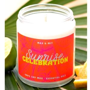 Wax & Wit Candle - Sunrise Celebration Incredible Champagne Kissed Scent